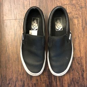 Black Vans size 6.5